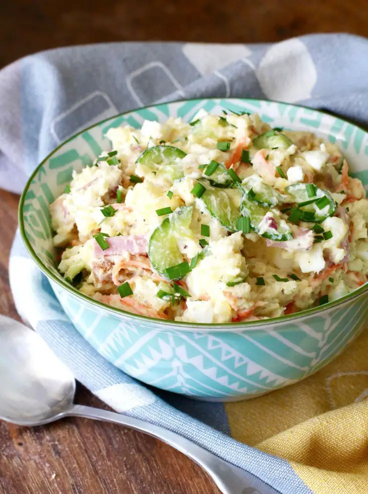 Japanese Potato Salad With Yukon Gold Potatoes