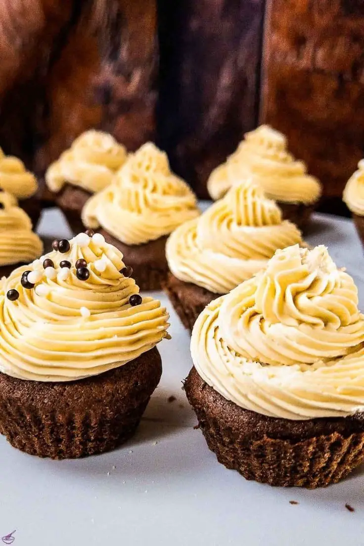 Baileys Salted Caramel Cupcakes