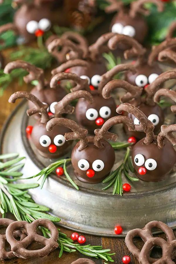 Reindeer Cookie Balls