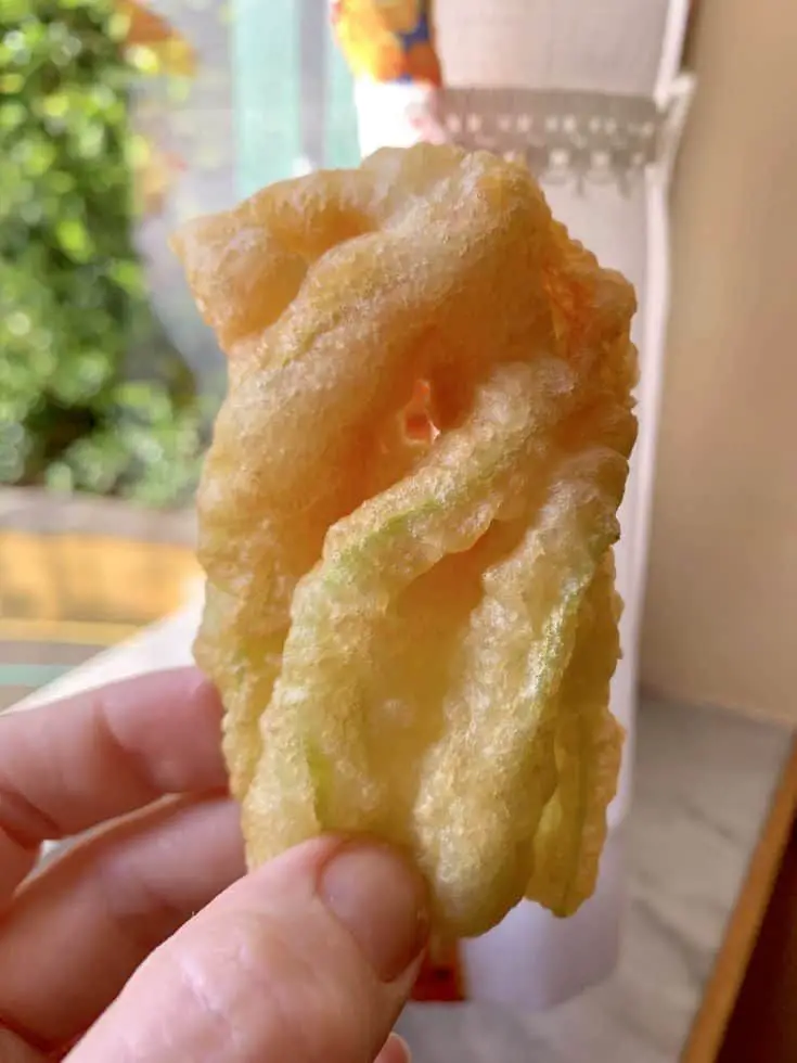 Fried Zucchini Blossoms