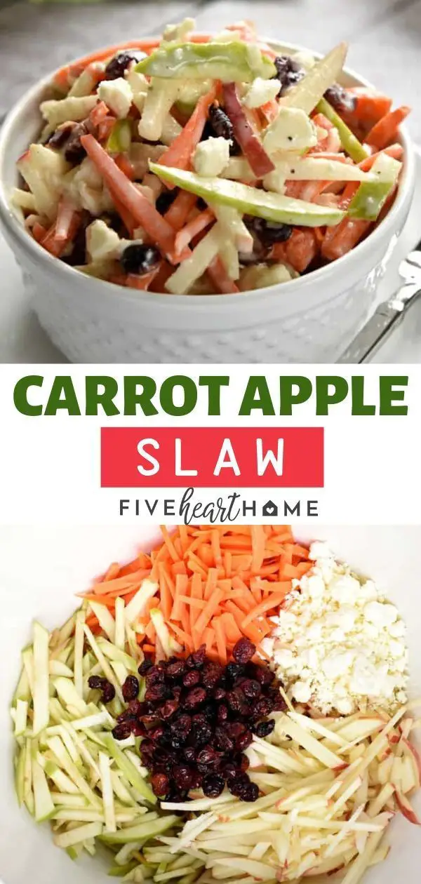 Apple Carrot Slaw