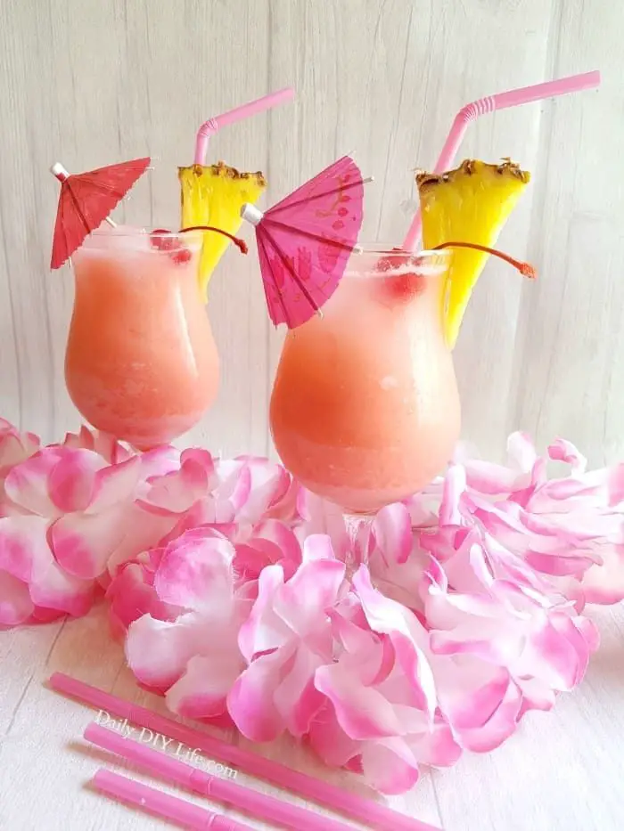 Pink Hawaiian Cocktail