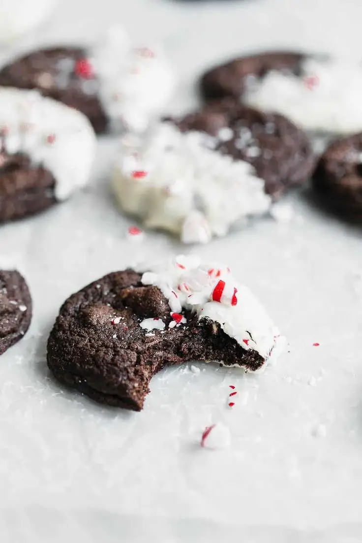 Chocolate Peppermint Cookies