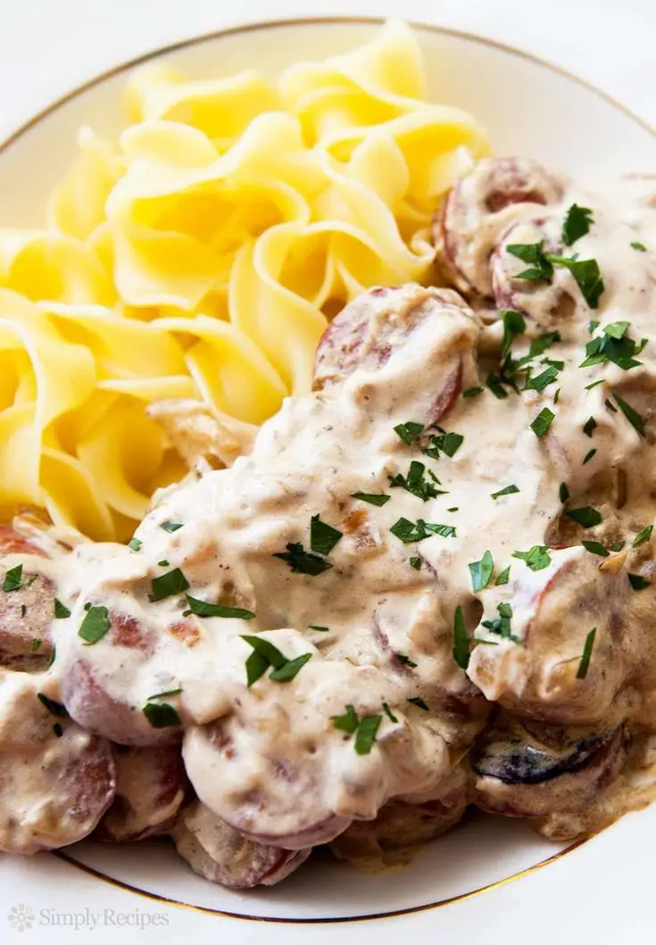 Hot Dog Stroganoff