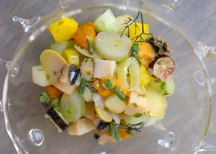 Sonoma Coast Abalone Poke