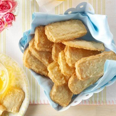 Coconut Shortbread Cookies