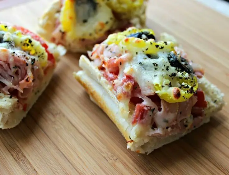 Italian Sub French Bread Pizza