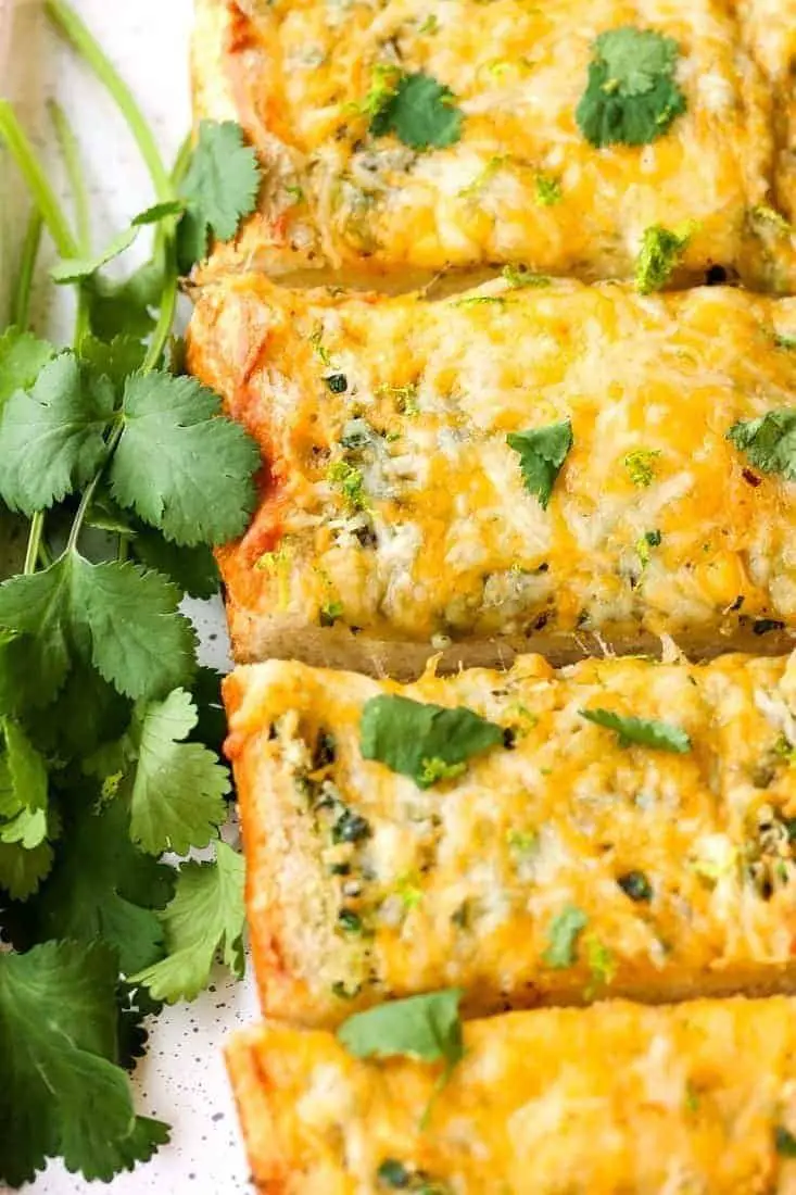 Cheesy Mexican Garlic Bread