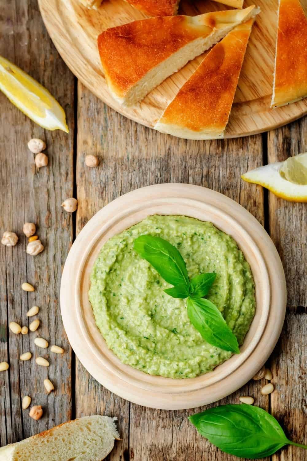 Basil Hummus