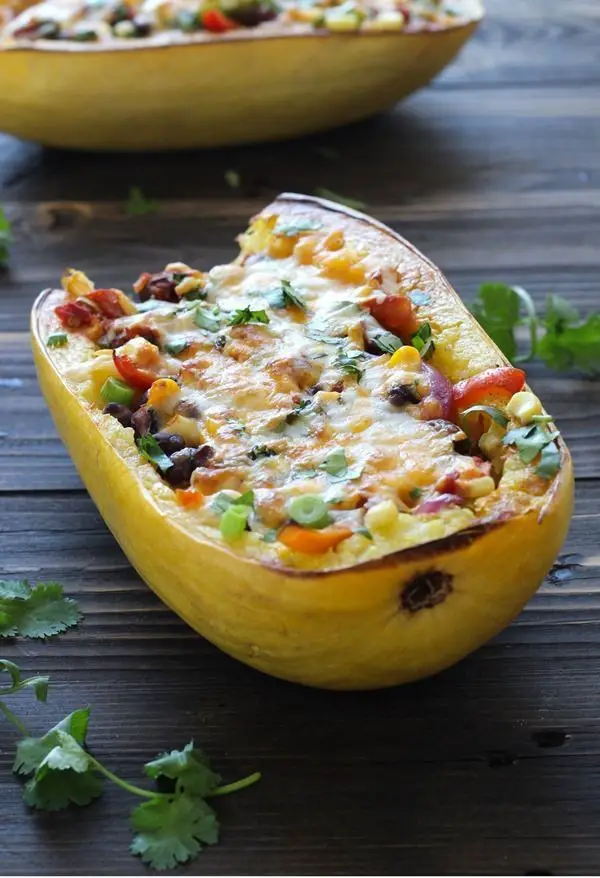 Spaghetti Squash Burrito Bowls