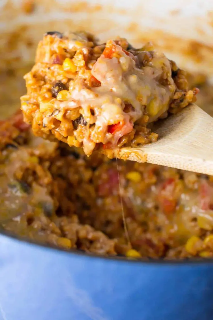 Vegetarian Mexican Rice Casserole