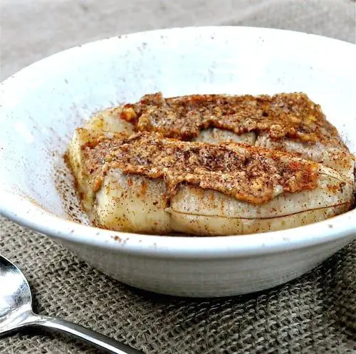 Almond Butter Banana Boat