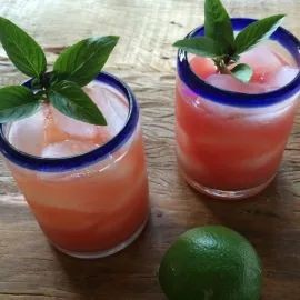 Watermelon Thai Basil Fresca