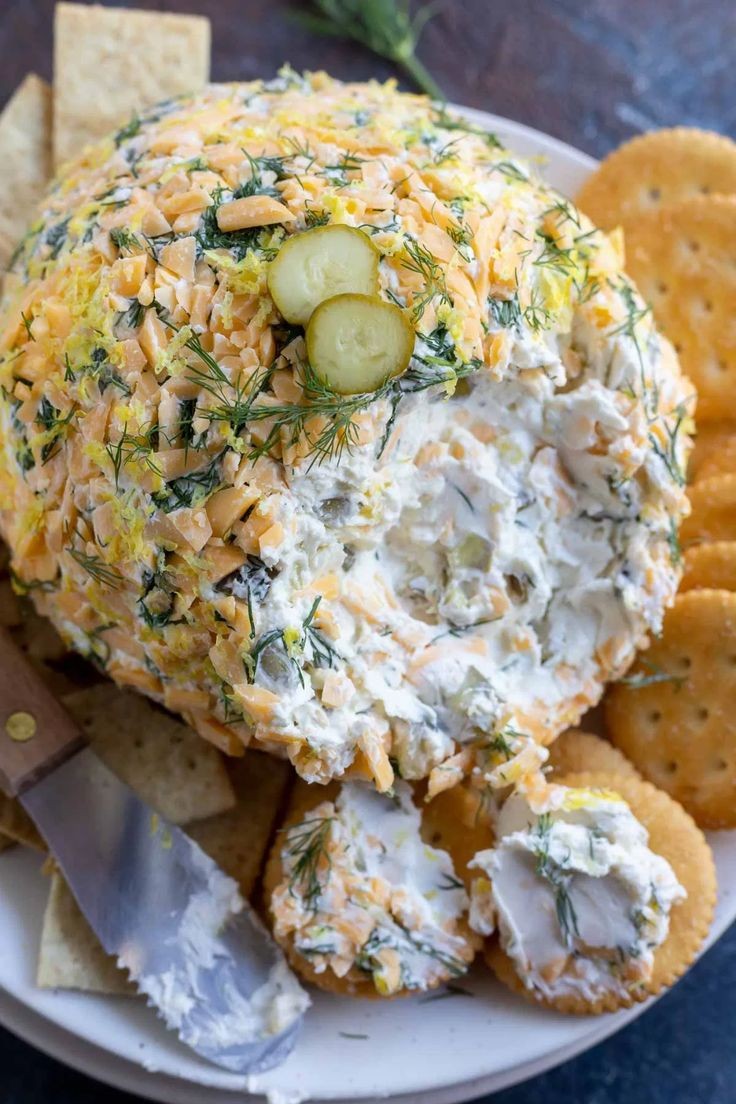 Dill Pickle Cheese Ball