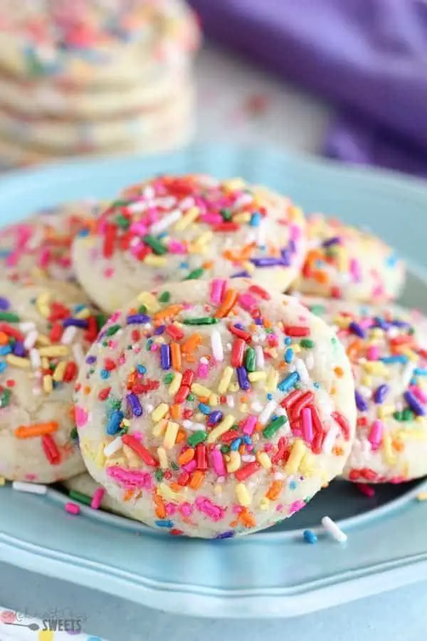 Soft Sprinkle Sugar Cookies