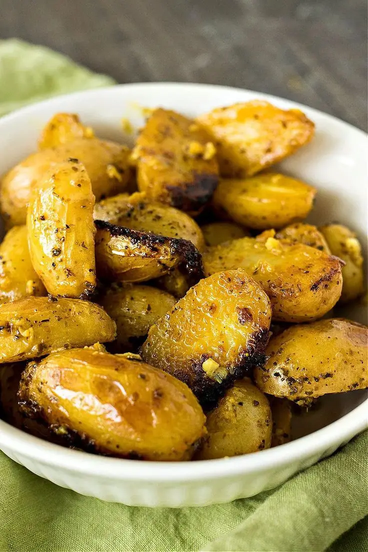 Greek Lemon Potatoes