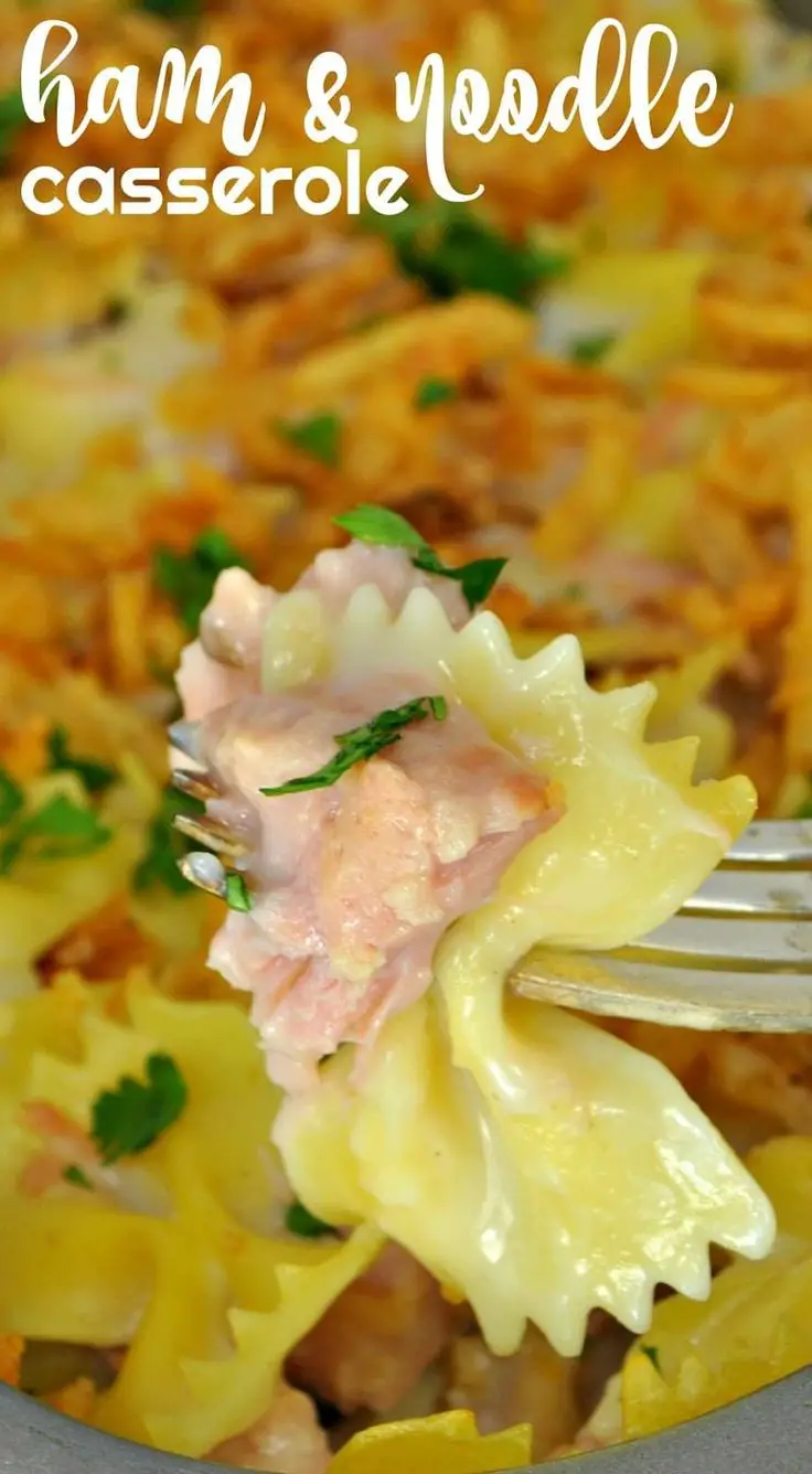 Ham & Noodle Casserole