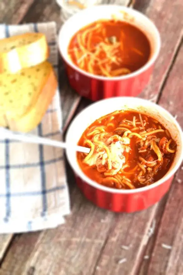 Spaghetti Soup