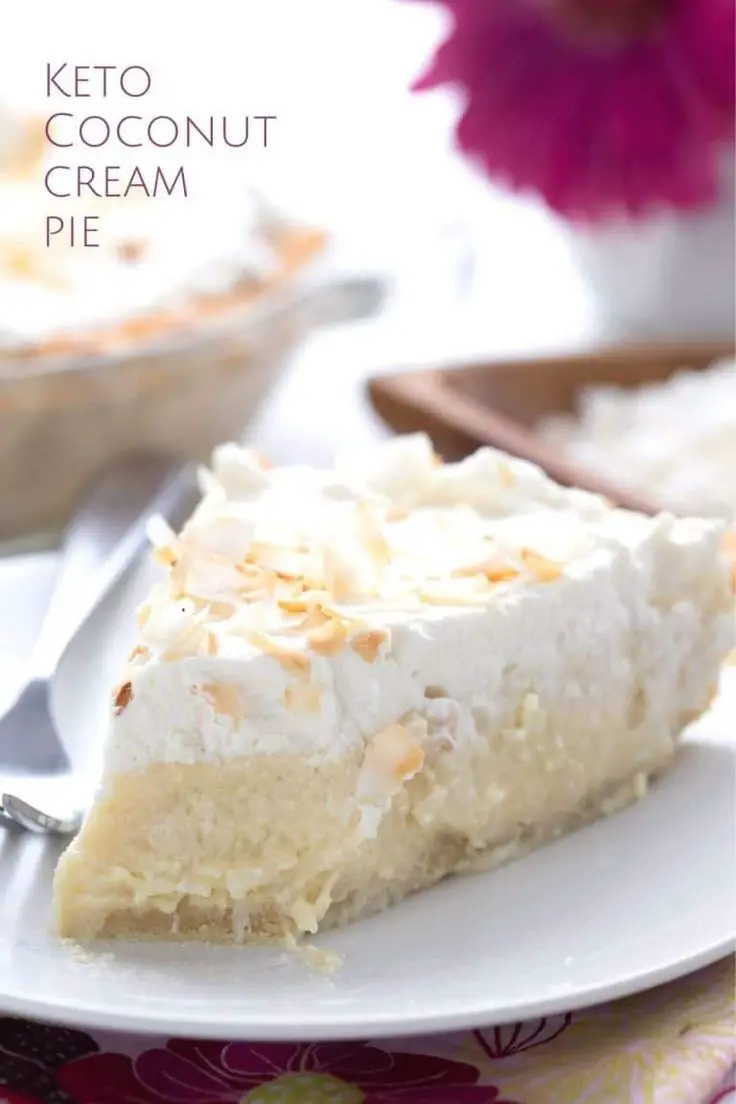 Keto Coconut Cream Pie