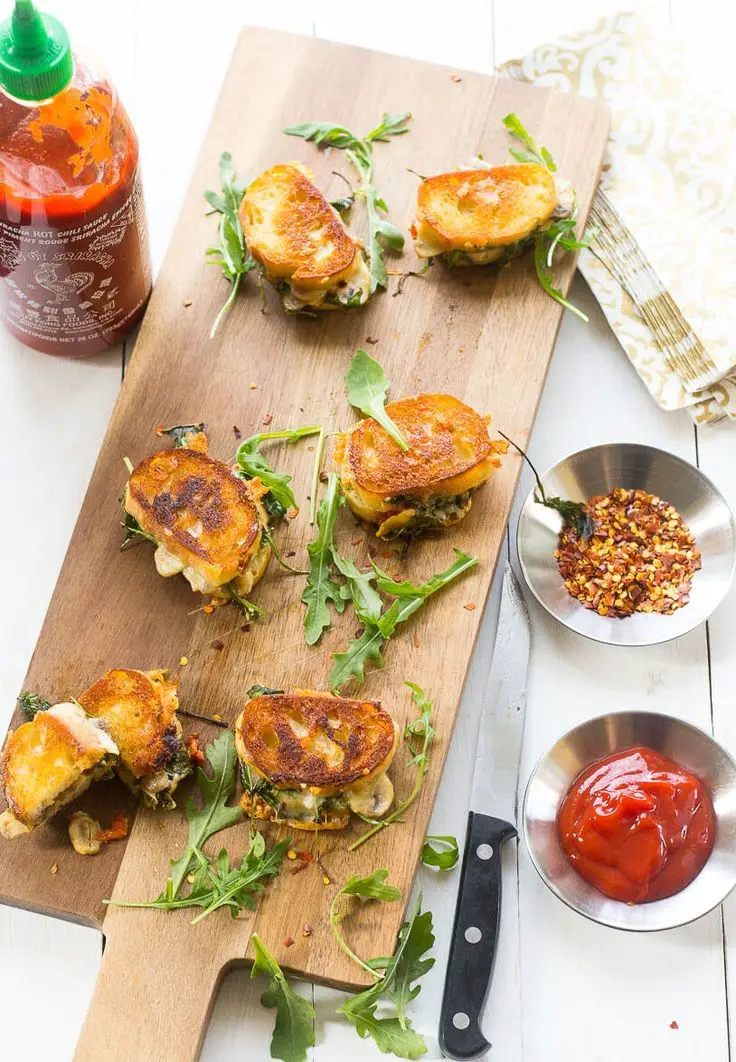 Mini Grilled Cheese Sandwich Appetizers