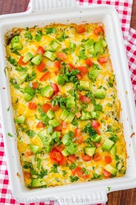 Natasha’s Kitchen’s Mexican Chicken Casserole