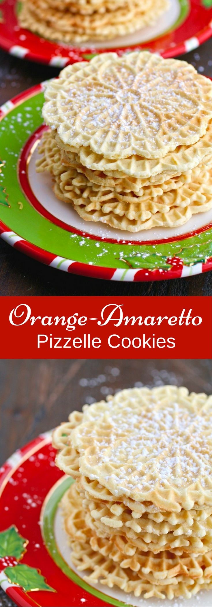 Orange-Amaretto Pizzelles