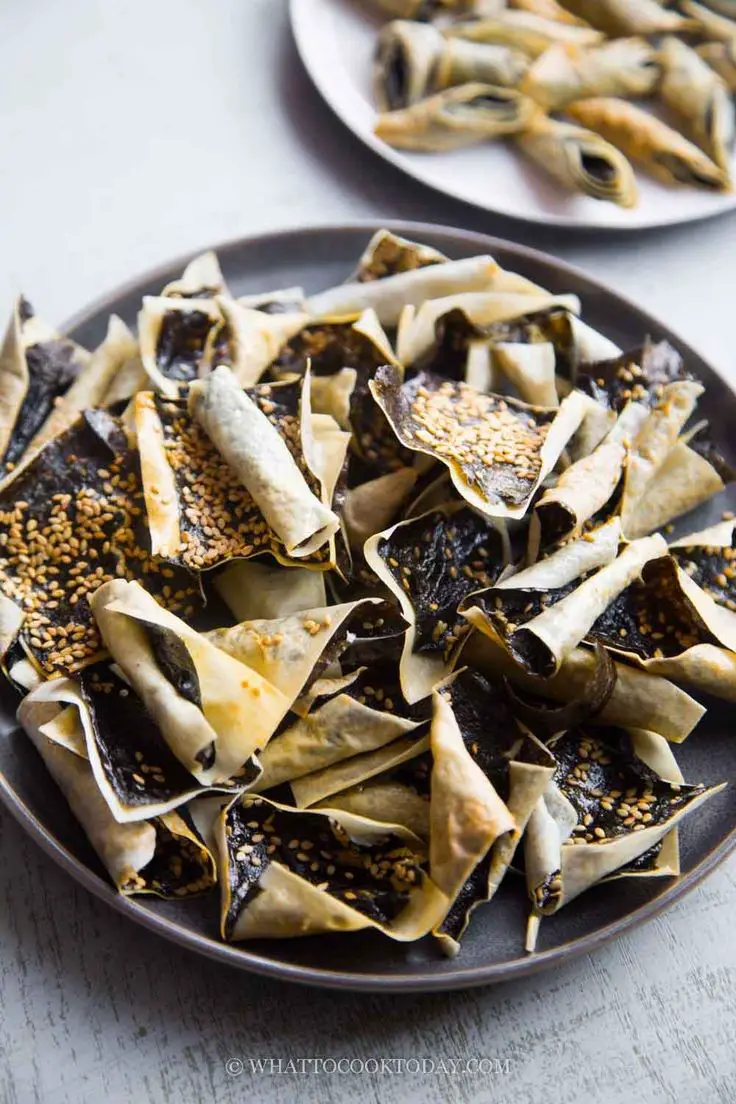 Air Fryer Seaweed Crackers/ Seaweed Popiah