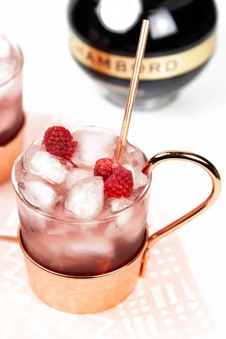 Raspberry Moscow Mule