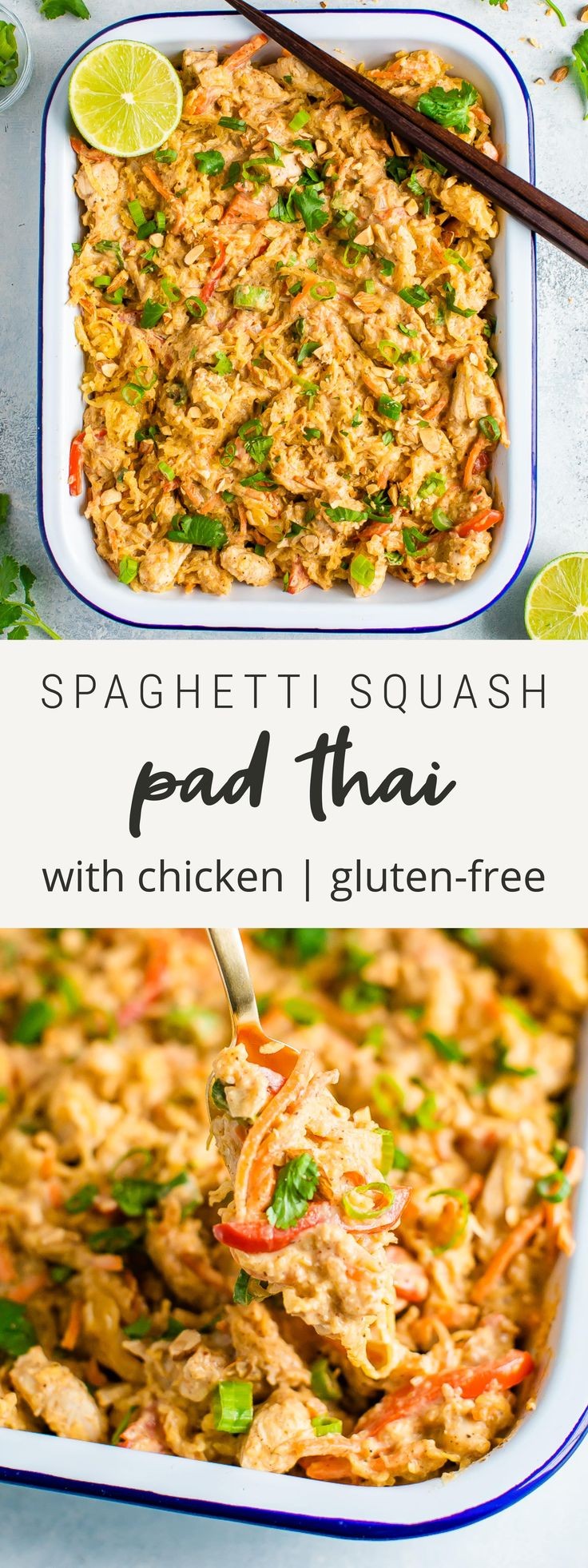 Spaghetti Squash Pad Thai