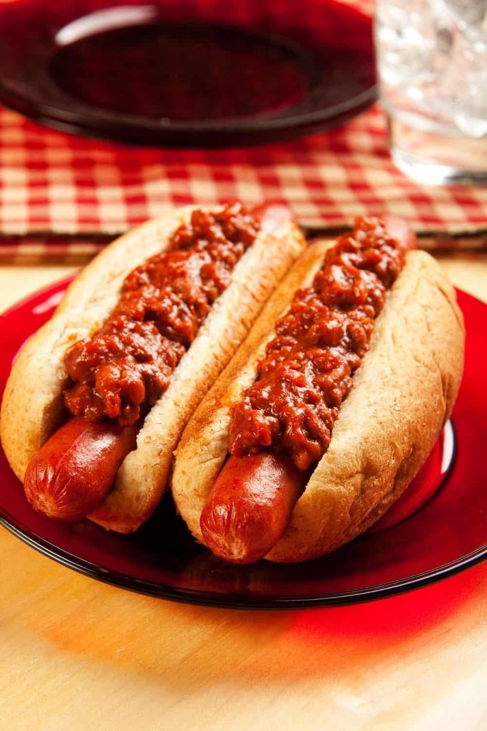 Takis Chili Sauce Hot Dogs