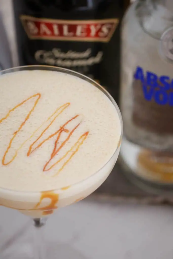 Boozy Salted Caramel Cocktail