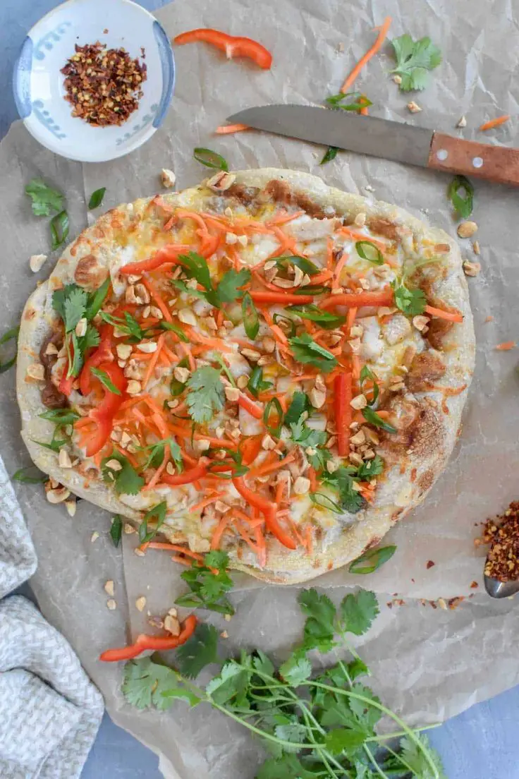 Thai Chicken Pizza