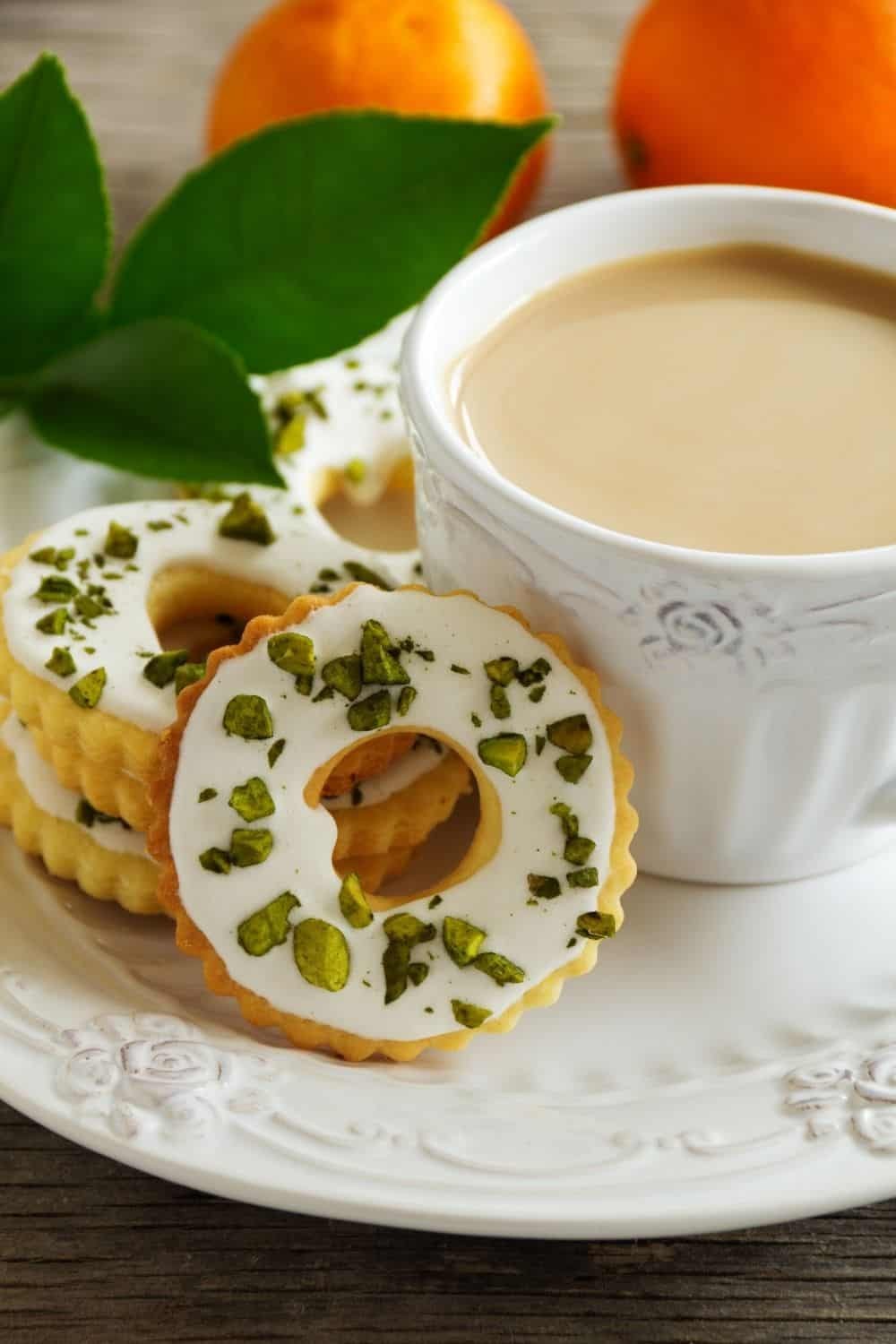 Orange Pistachio Cookies