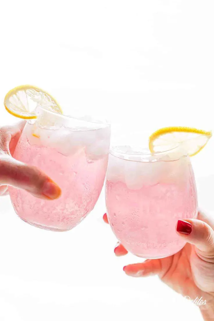 Pink Vodka Lemonade Cocktail