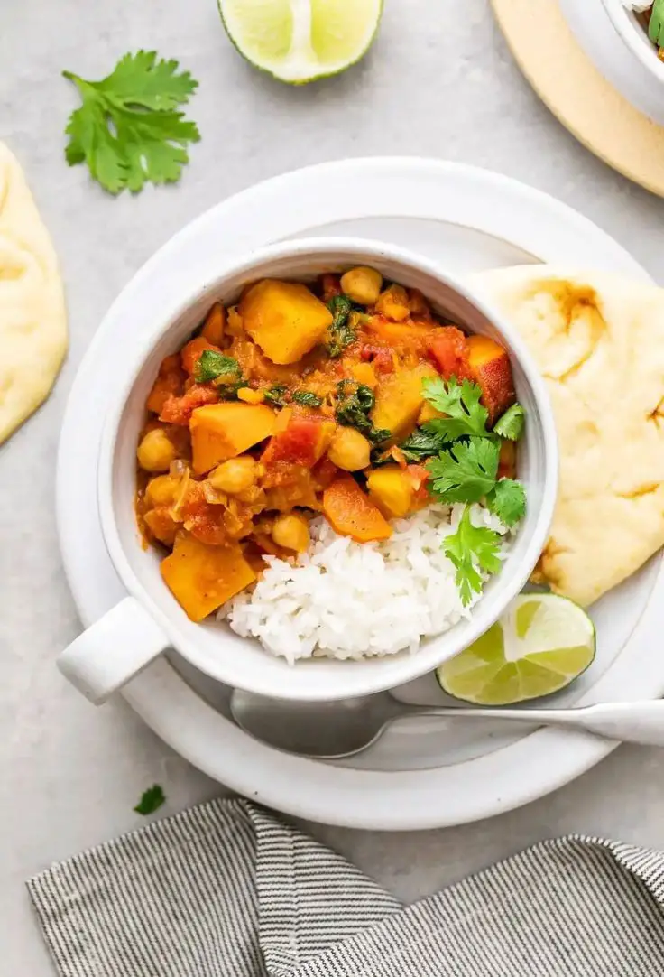 Moroccan Pumpkin & Chickpea Stew