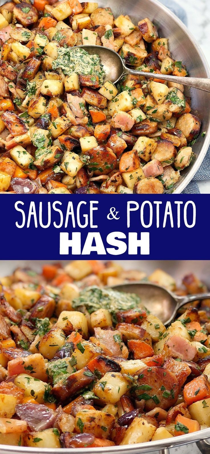 Sausage Potato Hash With Herb Dressing