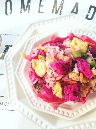 Dragon Fruit Fried Rice