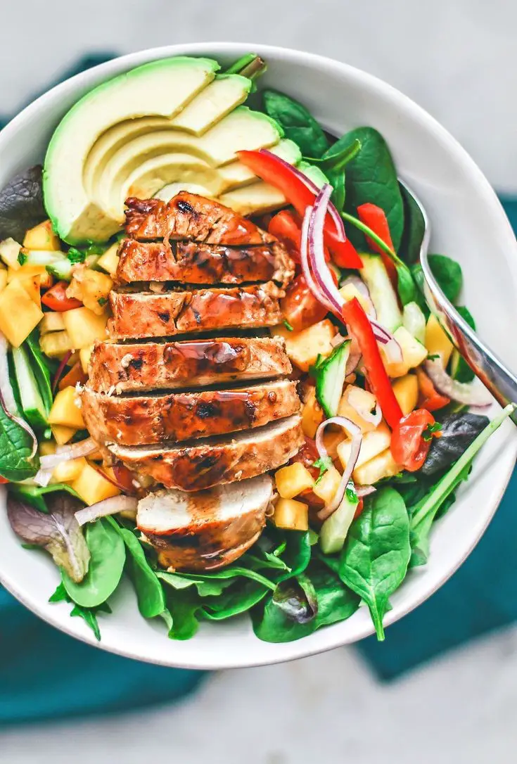 Jamaican Jerk Chicken Salad With Lime Vinaigrette