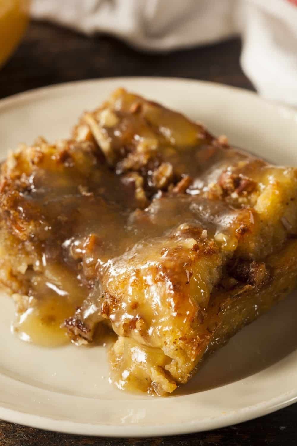 Bourbon & Orange Bread Pudding