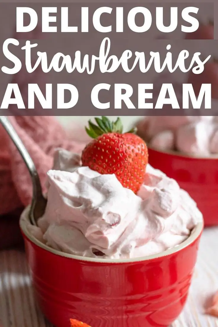 Strawberry Fool (Strawberries And Cream)