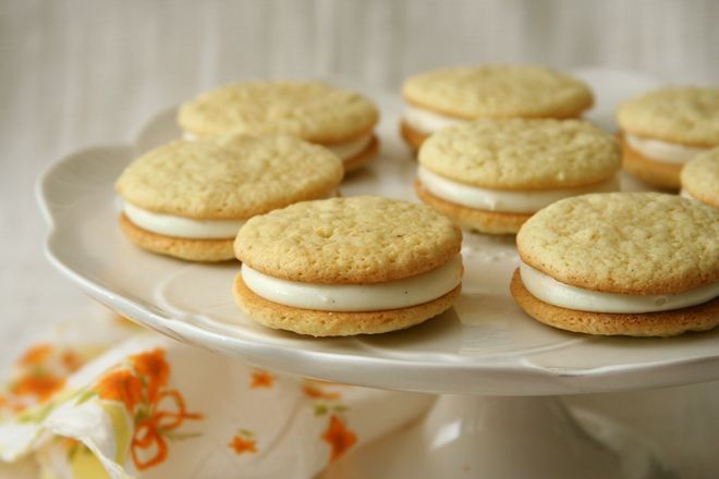 Orange Vanilla Creamsicle Whoopie Pies