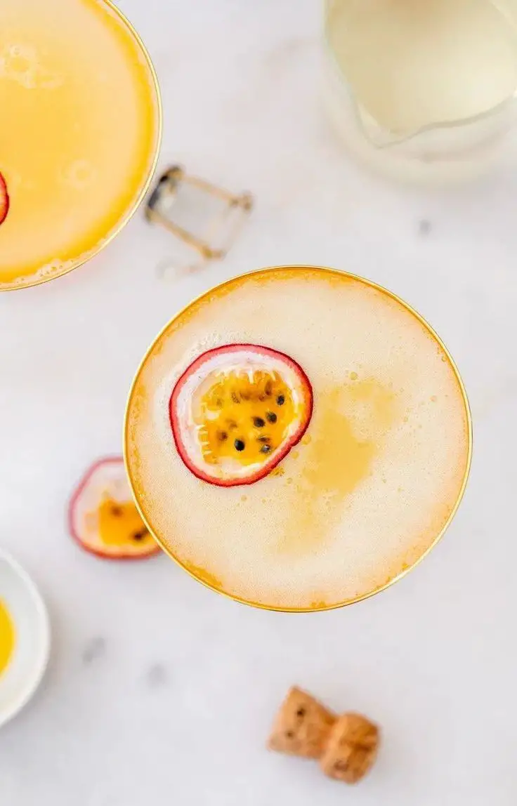 Passion Fruit French 75