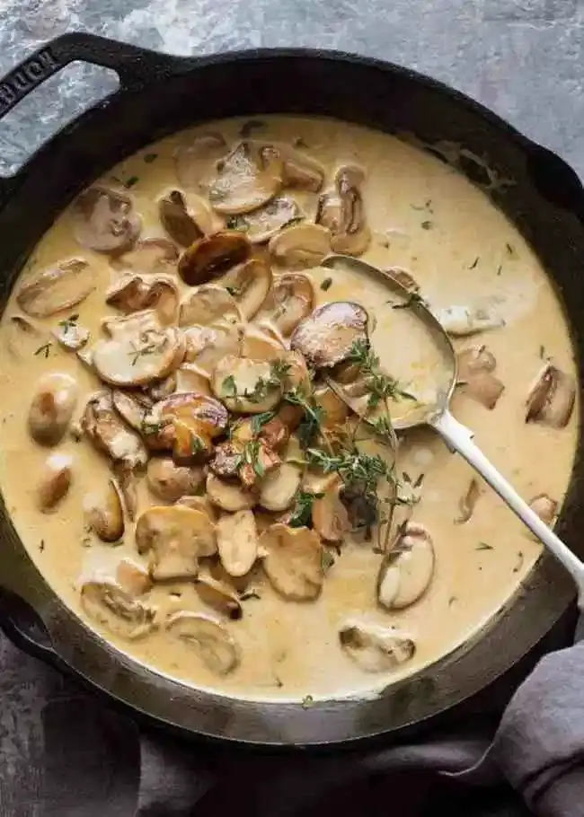 Creamy Mushroom Sauce