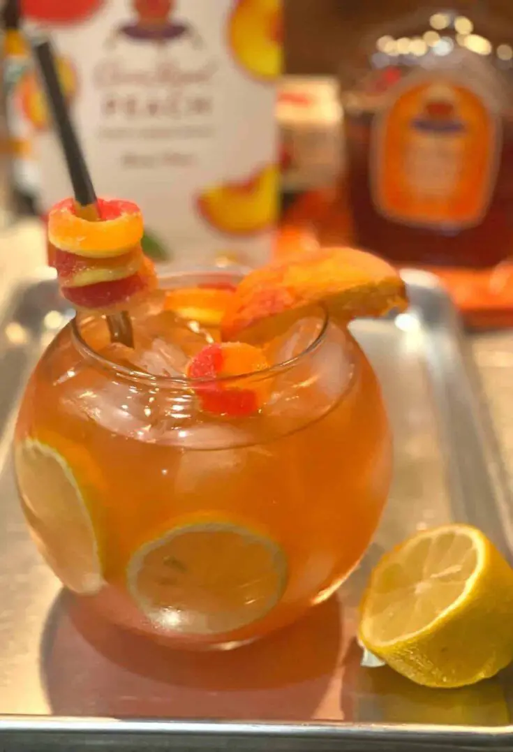 Southern Crown Royal Peach Cocktail