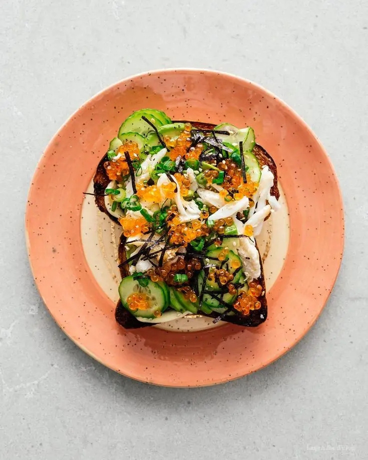 California Roll Avocado Toast