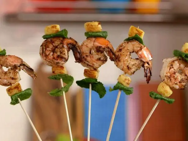 Caribbean Shrimp Skewers