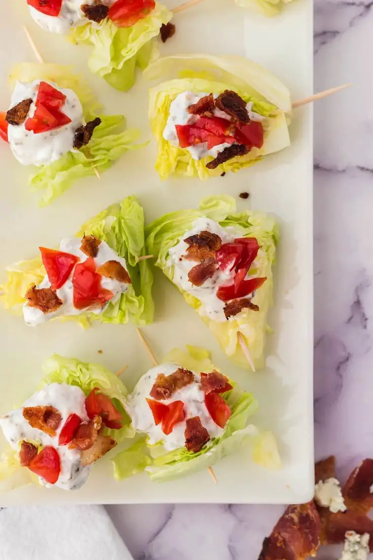 Wedge Salad Bites