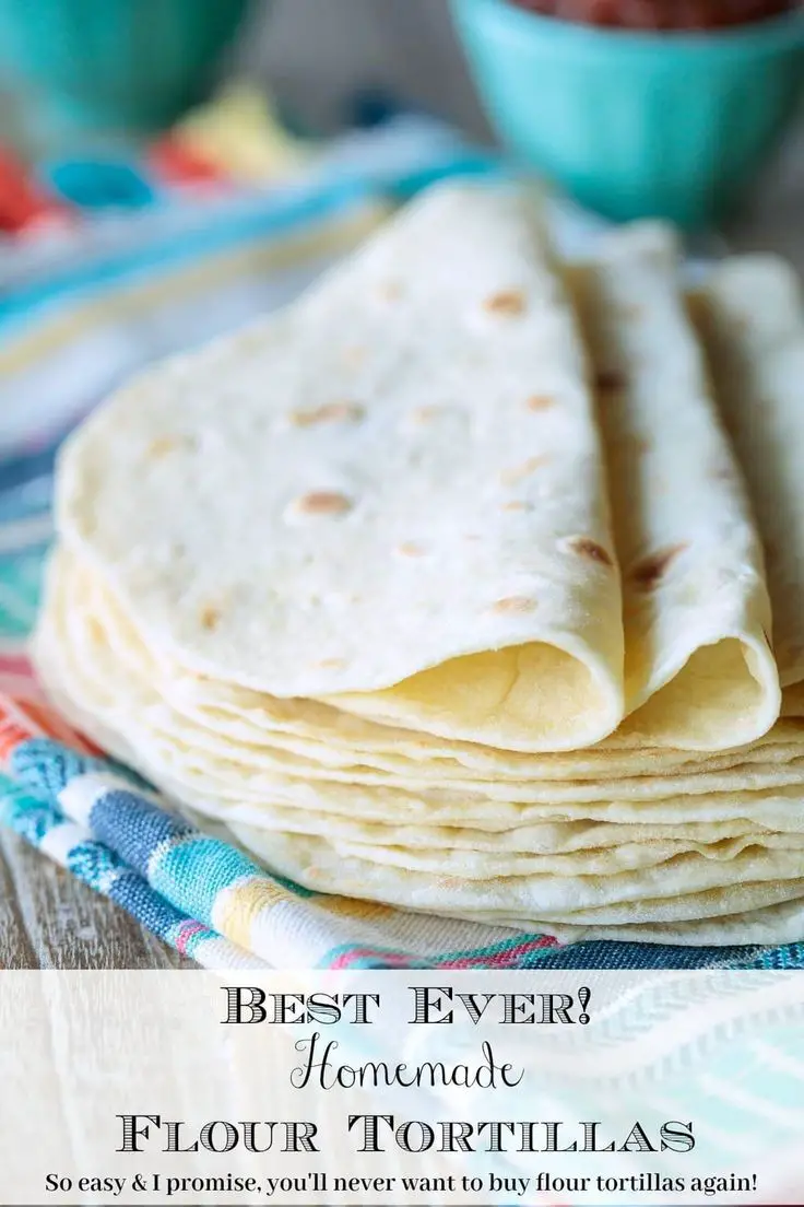 Homemade Flour Tortillas