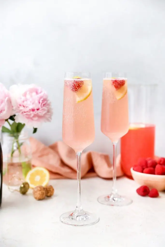 Pink Lemonade Mimosas