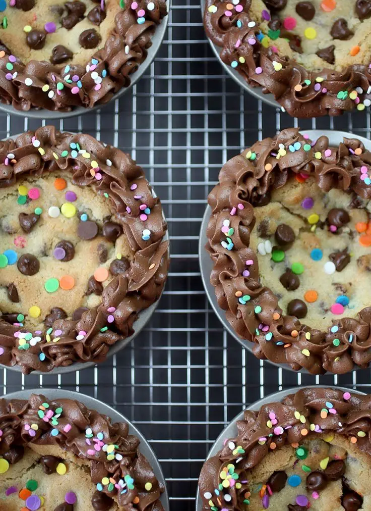 Chocolate Chip Cookie Cakelets